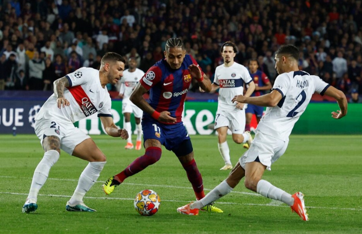 barcelona vs psg di kompetisi liga champions