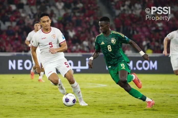 indonesia vs arab saudi di kualifikasi piala dunia 2026