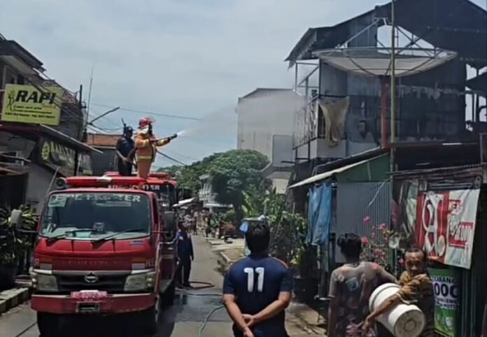 kebakaran di magetan jawa timur