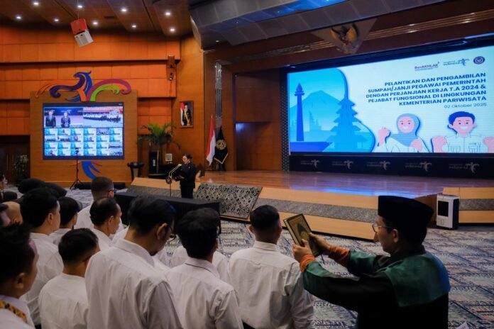 pelantikan pppk kemenpar