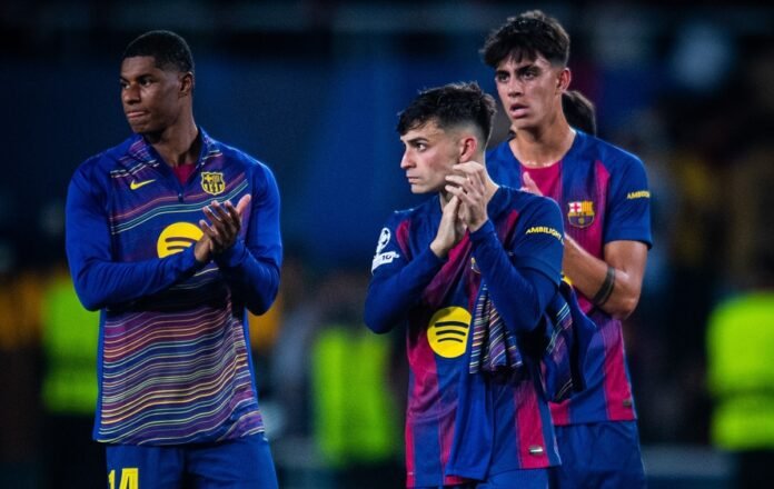 skuad barcelona usai dikalahkan psg di liga champions