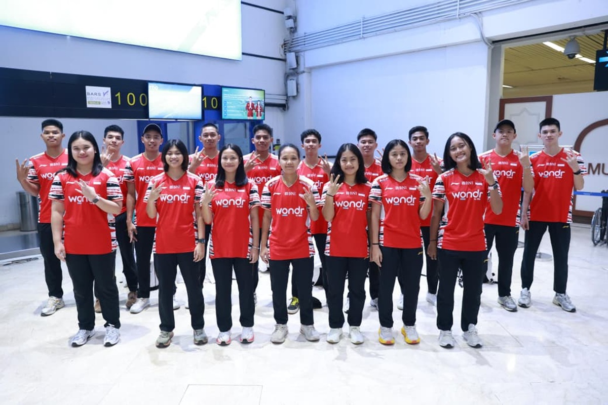 tim badminton indonesia untuk bwf world junior championships 2025