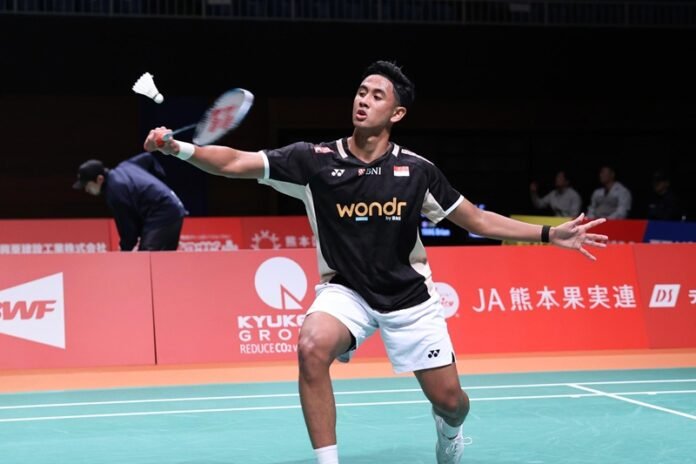 Alwi Farhan di Japan Masters 2025 - Holopis