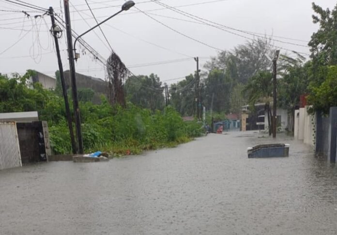 Banjir di Helvetia Timur Medan Holopis.com