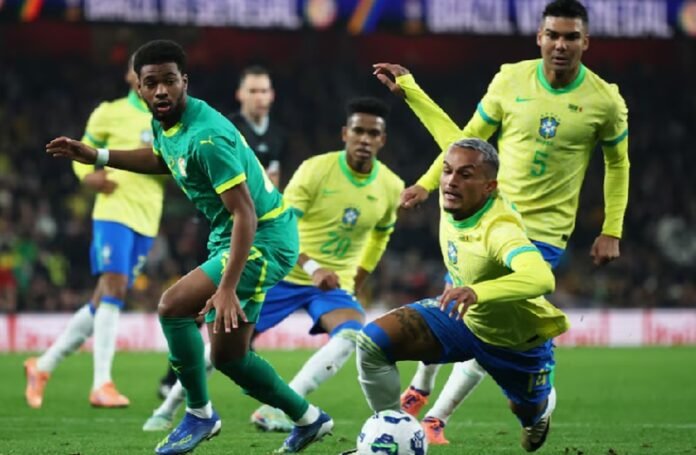 Brasil vs Senegal di laga uji coba - Holopis