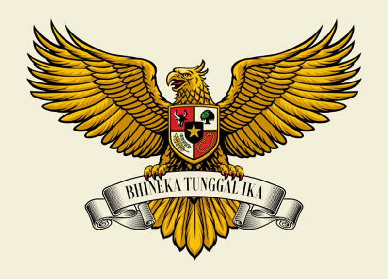 Vector of Illustration of Indonesia Symbol Garuda