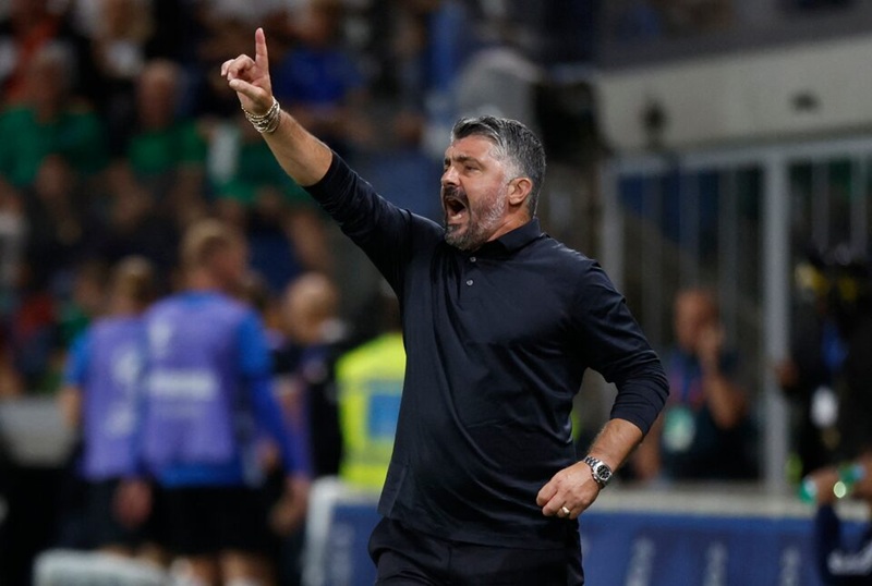 Gennaro Gattuso, pelatih Timnas Italia - Holopis