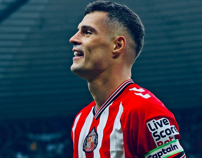 Granit Xhaka bersama Sunderland di Liga Inggris
