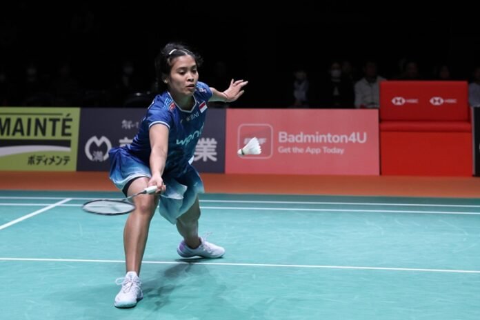 Gregoria Mariska Tunjung di Japan Masters 2025 - Holopis