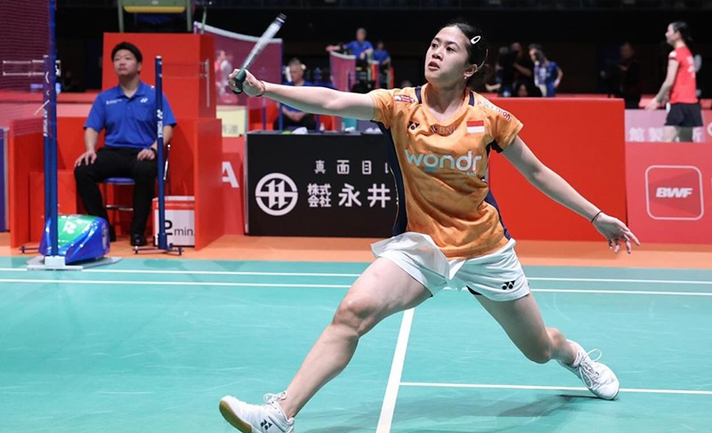 Gregoria Mariska Tunjung di Japan Masters 2025