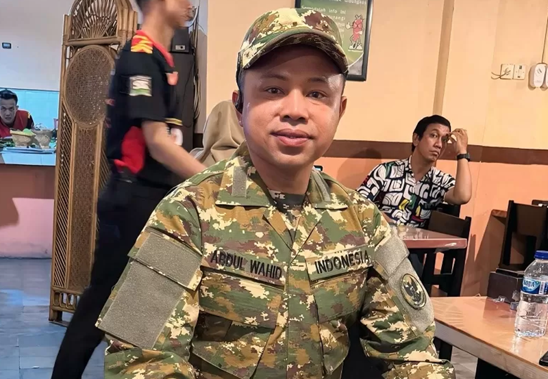 Gubernur Riau Abdul Wahid Saat Retreat