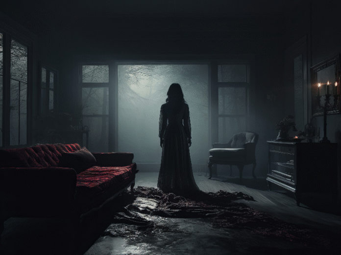 Ilustrasi Hantu perempuan - Holopis