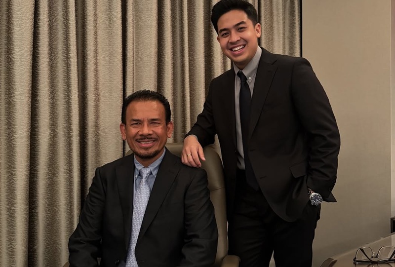 Jerome Polin dan ayahnya Holopis.com