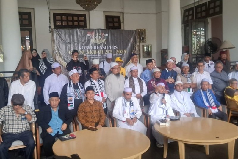 Konferensi Pers Reuni 212 tahun 2025