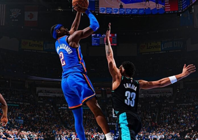 Oklahoma City Thunder vs Portland Trail Blazers di lanjutan NBA 2025-2026 - Holopis