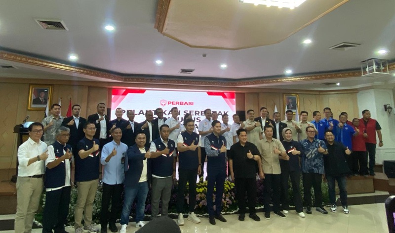 Ketum PERBASI Budisatrio Djiwandono Resmi Lantik Serentak Pengurus DPD PERBASI 1 Pengurus DPD PERBASI yang dilantik secara serentak - Holopis