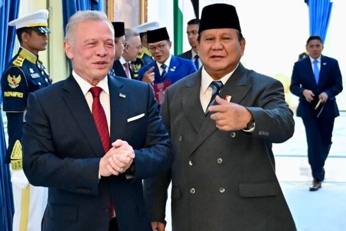 Pertemuan Presiden Prabowo Subianto dan Raja Abdullah II ibn Al Hussein di Istana Negara - Holopis