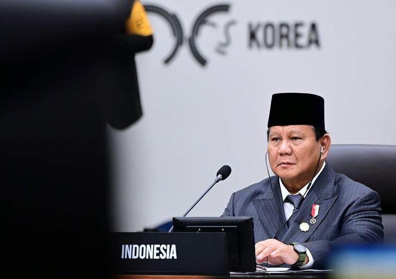 Presiden Prabowo Subianto di KTT APEC 2025 - Holopis
