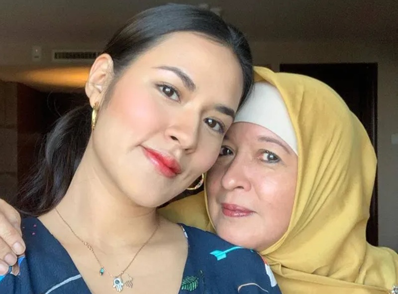 Raisa Andriana dan ibunya Ria Mariaty