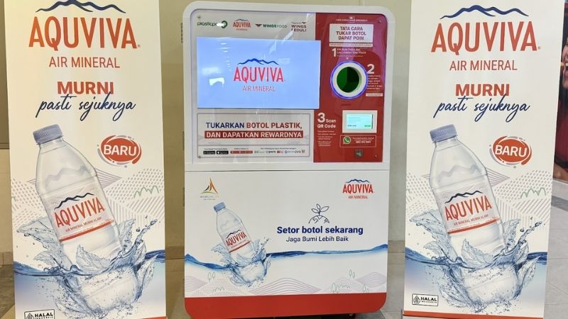 Reverse Vending Machine (RVM) AQUVIVA - Holopis