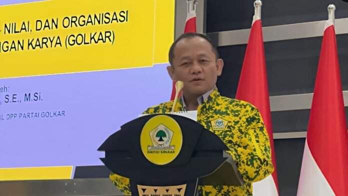 Sekretaris Jenderal DPP Partai Giolkar Muhammad Sarmuji._HOLOPIS.