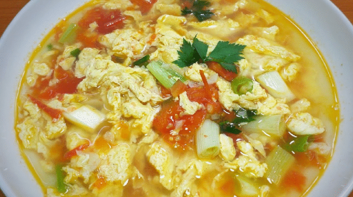 Sup Telur Tomat - Holopis