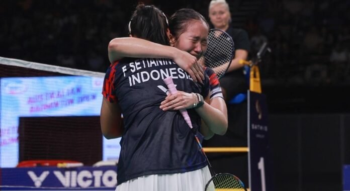 Tangis Rachel-Febi di final Australia Open 2025 - Holopis