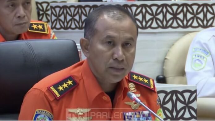 Kepala Basarnas, Mohammad Syafii saat RDP dengan Komisi V DPR_HOLOPIS Kepala Basarnas, Mohammad Syafii saat RDP dengan Komisi V DPR_HOLOPIS