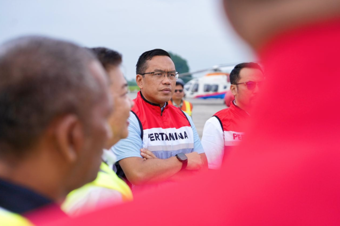 Dirut Pertamina Simon Aloysius Pantau Distribusi BBM - HOLOPIS