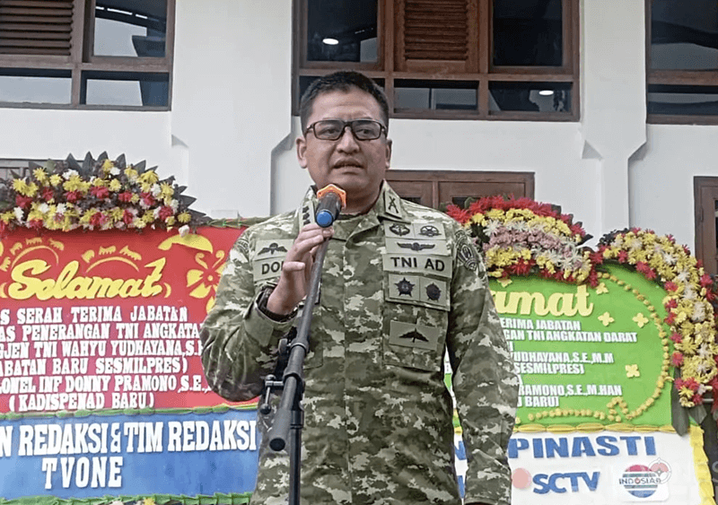 Kadispenad Kolonel Inf Donny Pramono