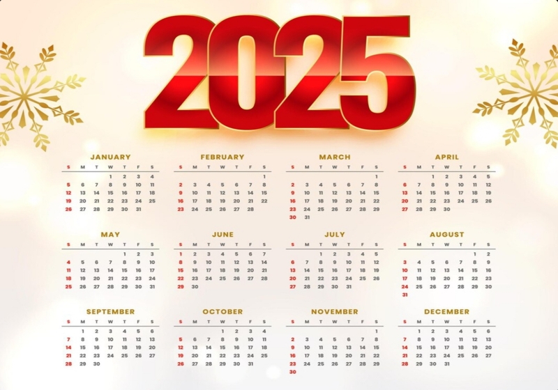 Kalender Tahun 2025