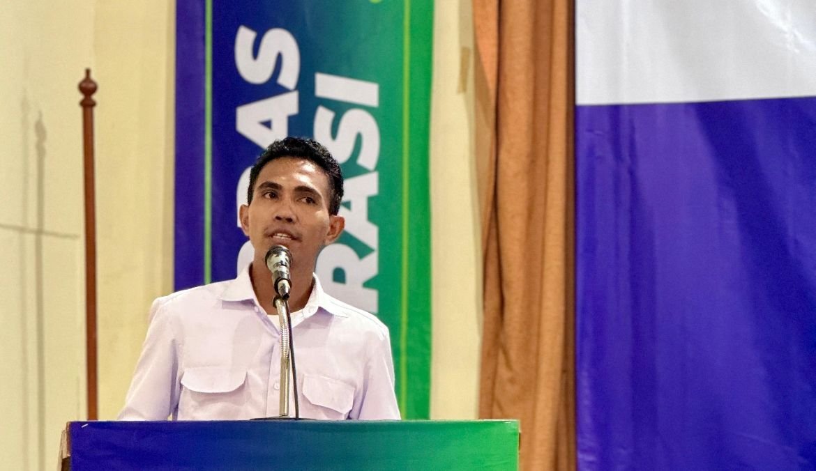 Ketua Umum DPN Solidaritas Pemuda Desa Fadli Rumakefing
