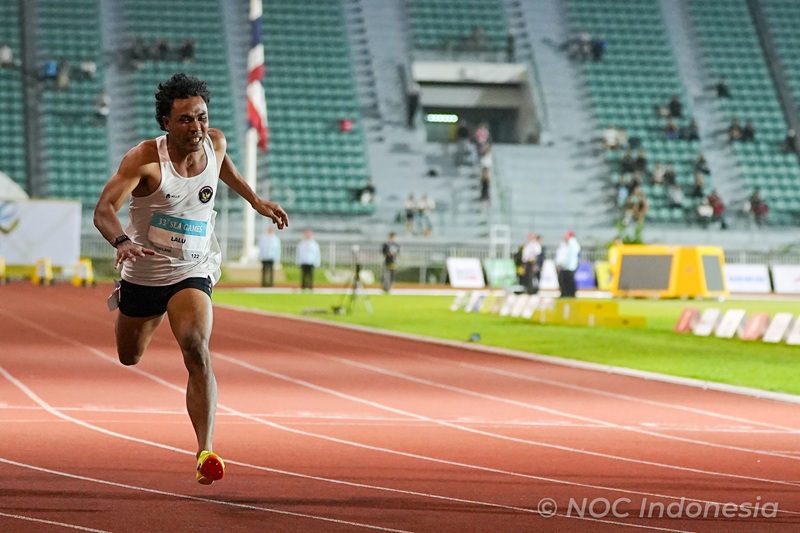 Lalu Muhammad Zohri raih medali perak SEA Games 2025 - Holopis