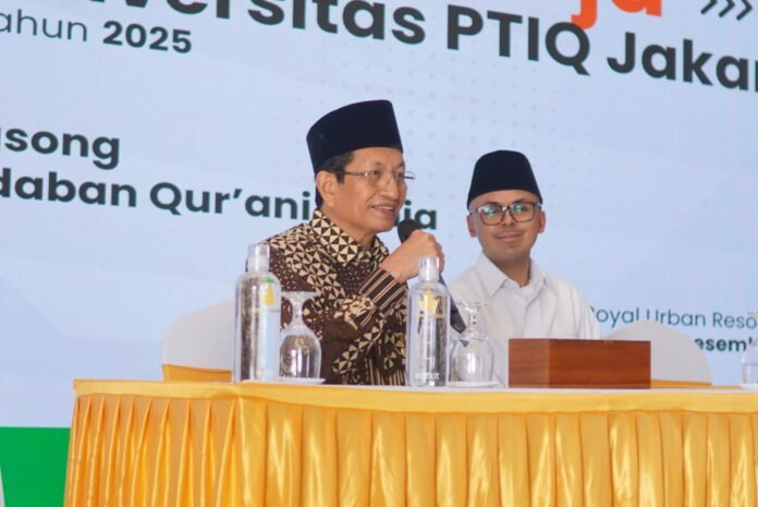 Menteri Agama Nasaruddin Umar di PTIQ