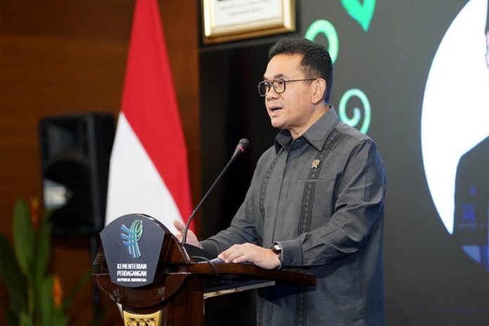 Menteri Perdagangan (Mendag) RI Budi Santoso (Busan)