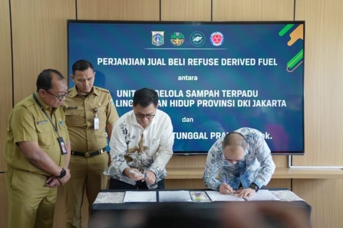 Pemprov DKI tandatangani perjanjian pengolahan sampah - Holopis