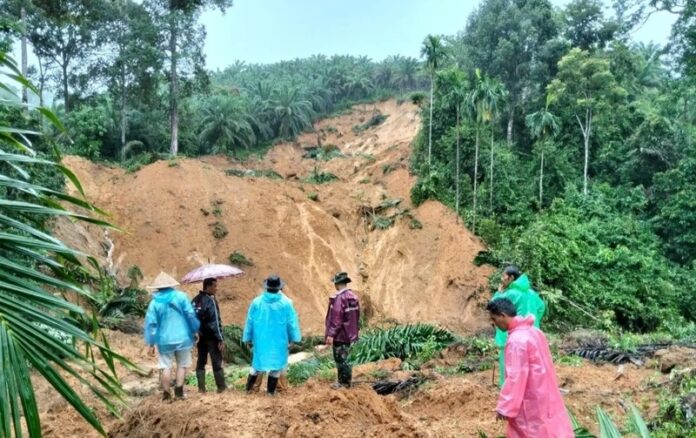 Pencarian Korban Pasca Bencana Ekstrem di Aia Timur, Sumatera Barat.