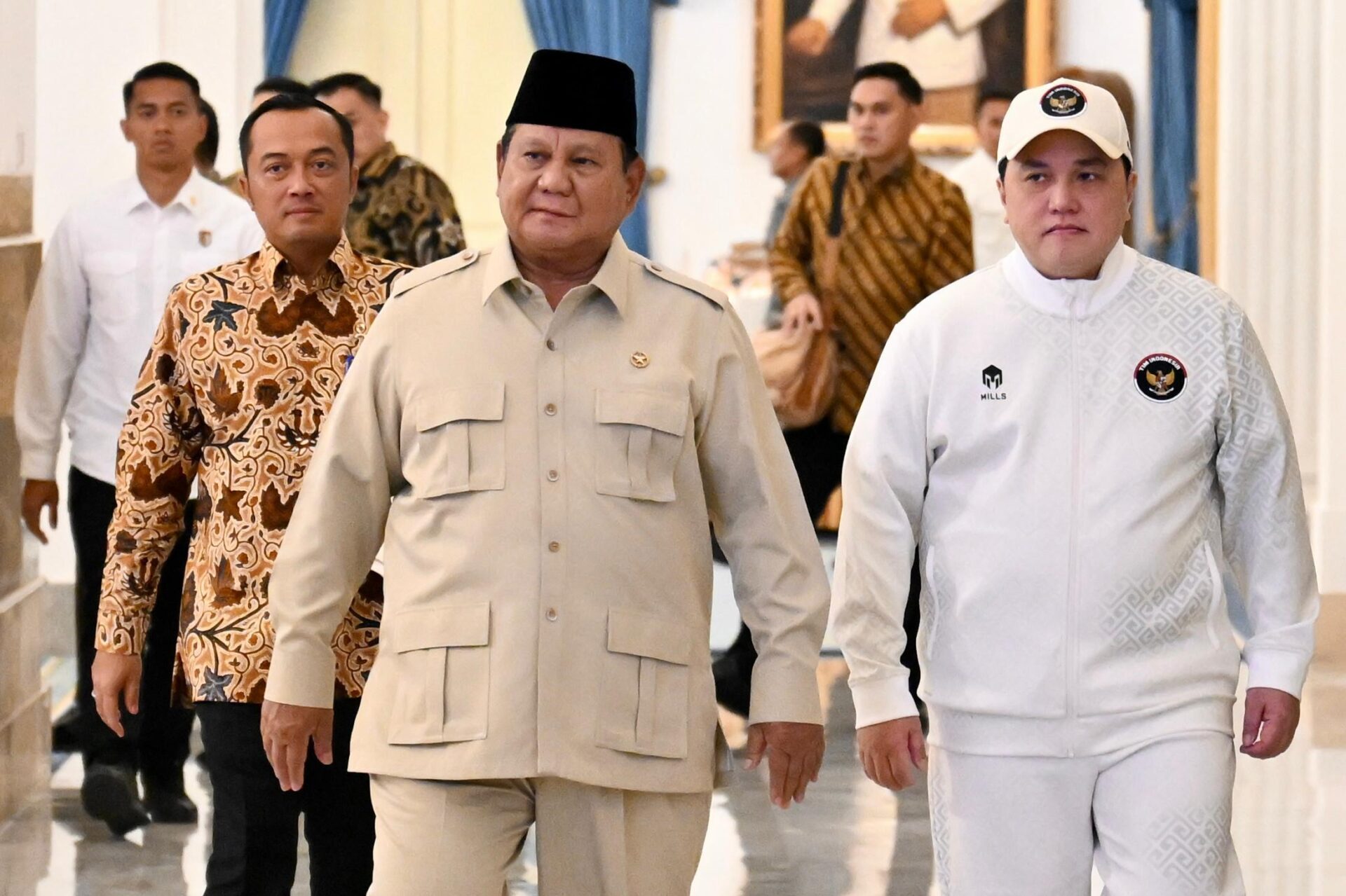 Prabowo dan Erick Thohir