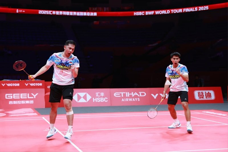 Sabar-Reza Tampil di BWF World Tour Finals 2025 - Holopis
