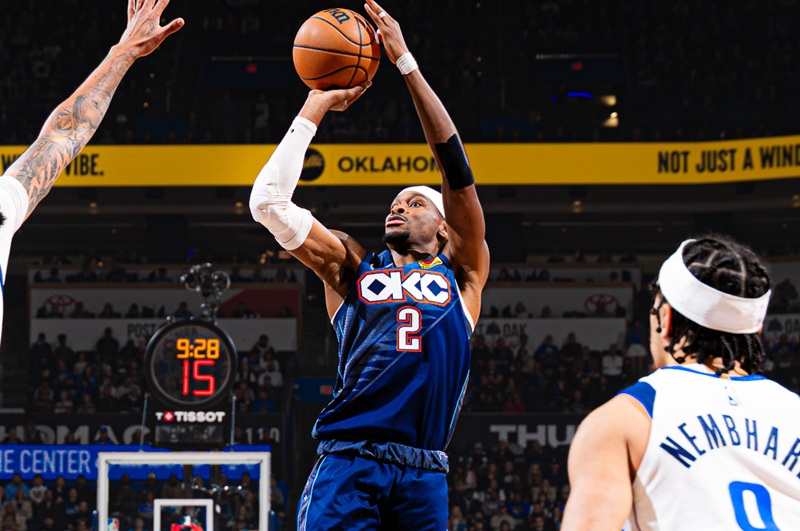 Thunder vs Mavericks : Shai Cs Menang Telak Banget 132-111 1 Shai Gilgeous-Alexander top skor di laga Thunder vs Mavericks