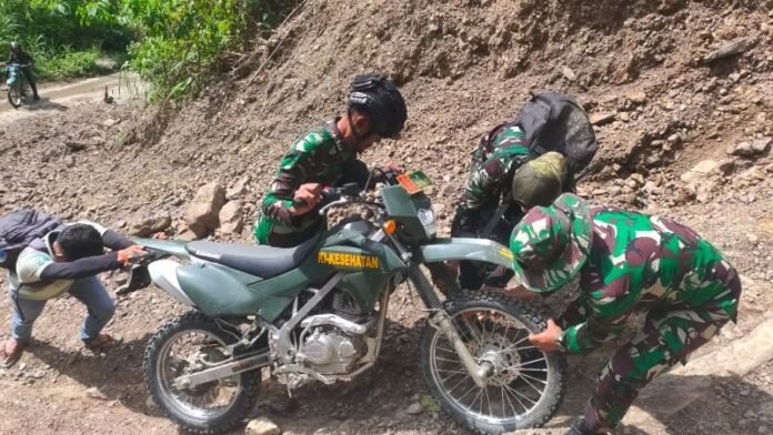 Tim kesehatan gabungan TNI terobos pedalaman Gayo Lues, Aceh._HOLOPIS