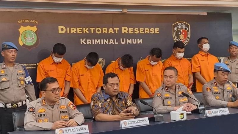 Tersangka Pengeroyokan Matel di Kalibata - Holopis