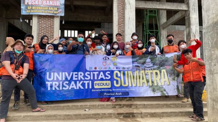 Tim Satgas Bencana ke Aceh Universitas Trisakti