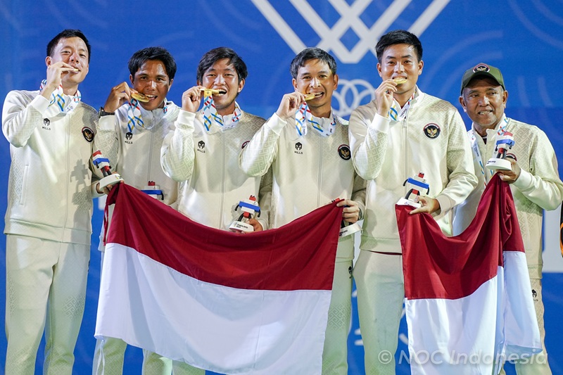 Tim Tenis Indonesia di SEA Games 2025
