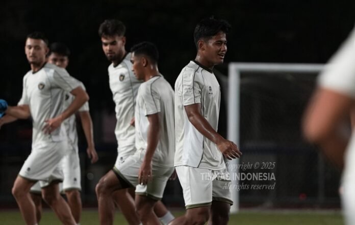 Timnas U-22 Indonesia latihan di SEA Games 2025 - Holopis