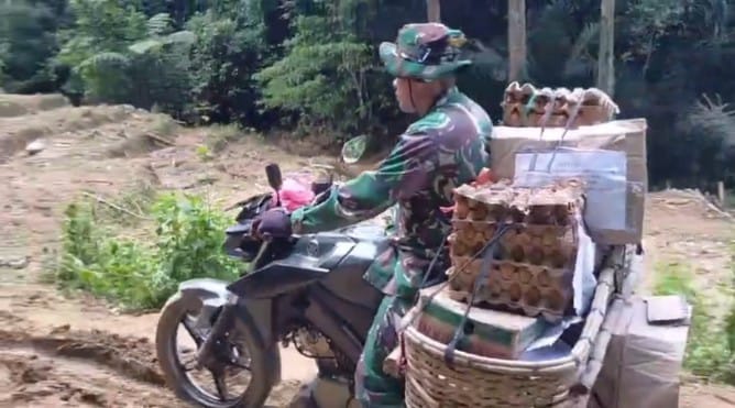 TNI AD di Agam