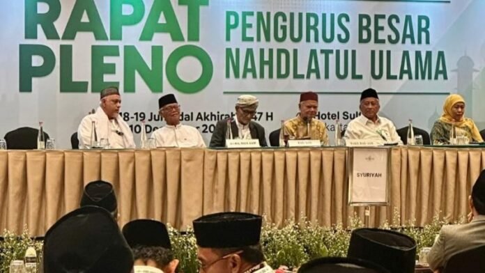 Rapat Pleno PBNU penetapan Pj Ketum._HOLOPIS