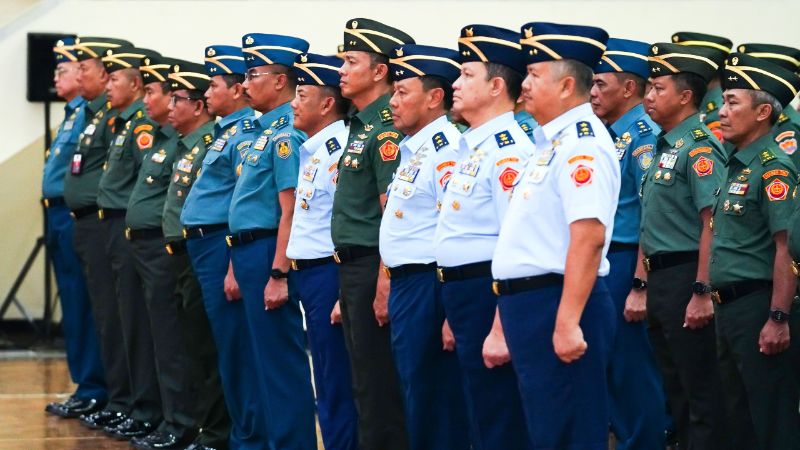 139 Perwira Tinggi (Pati) TNI naik pangkat._HOLOPIS