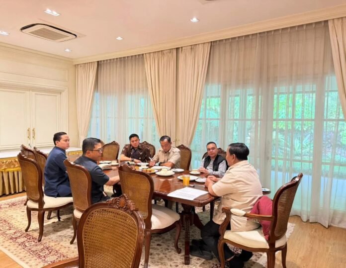 Audiensi Presiden dan Jajaran