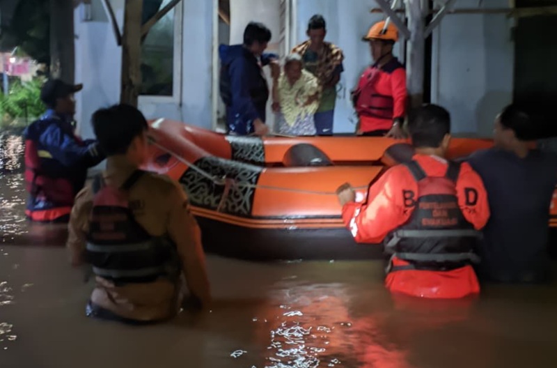 Banjir di Cilegon -Holopis
